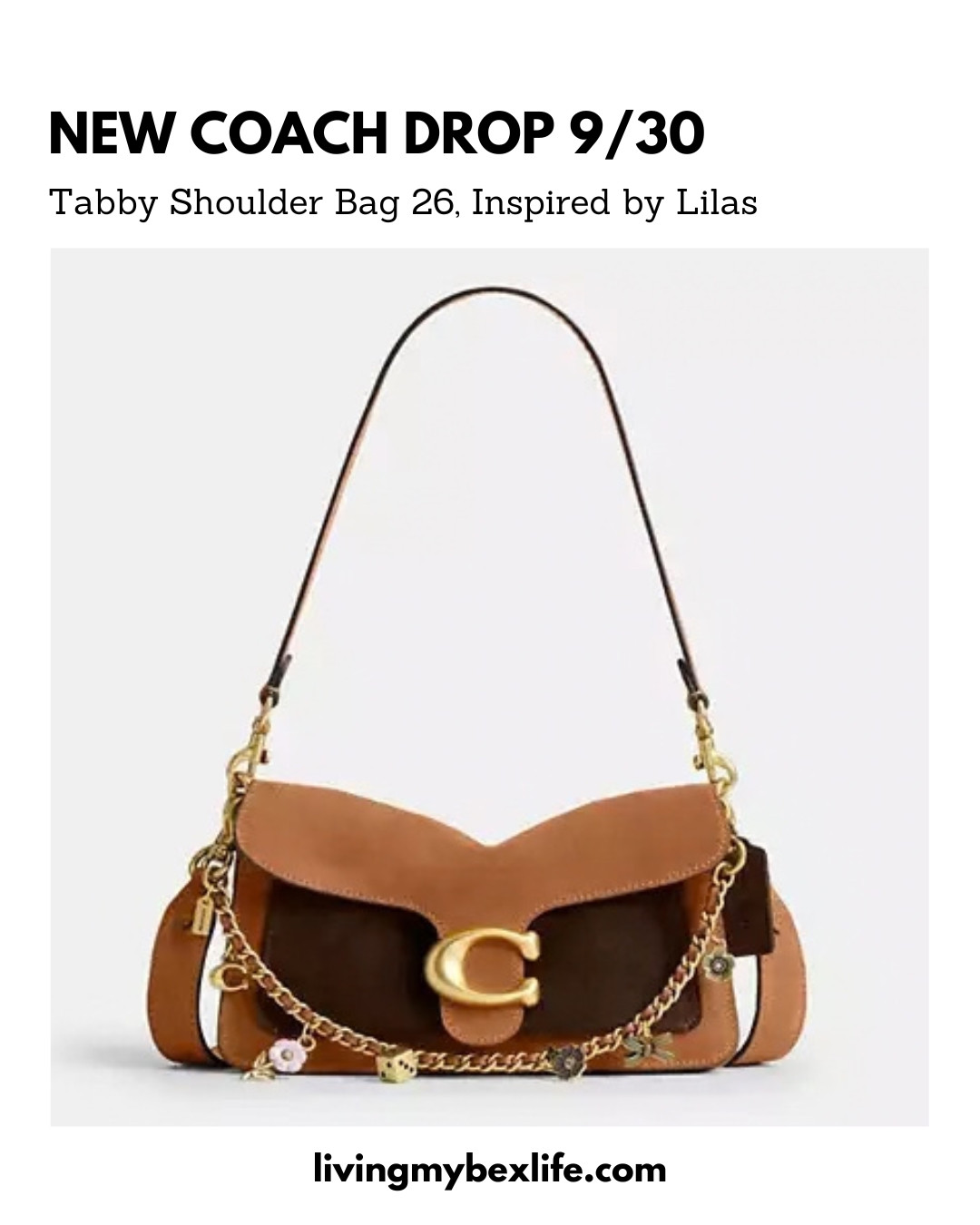 New Coach Tabby Shoulder Bag 26, Inspired by Lilas | special edition coach, limited edition coach, luxury handbag, designer handbag, coach drop 9/30

#LTKdayinmylife #LTKgrwm #LTKootd