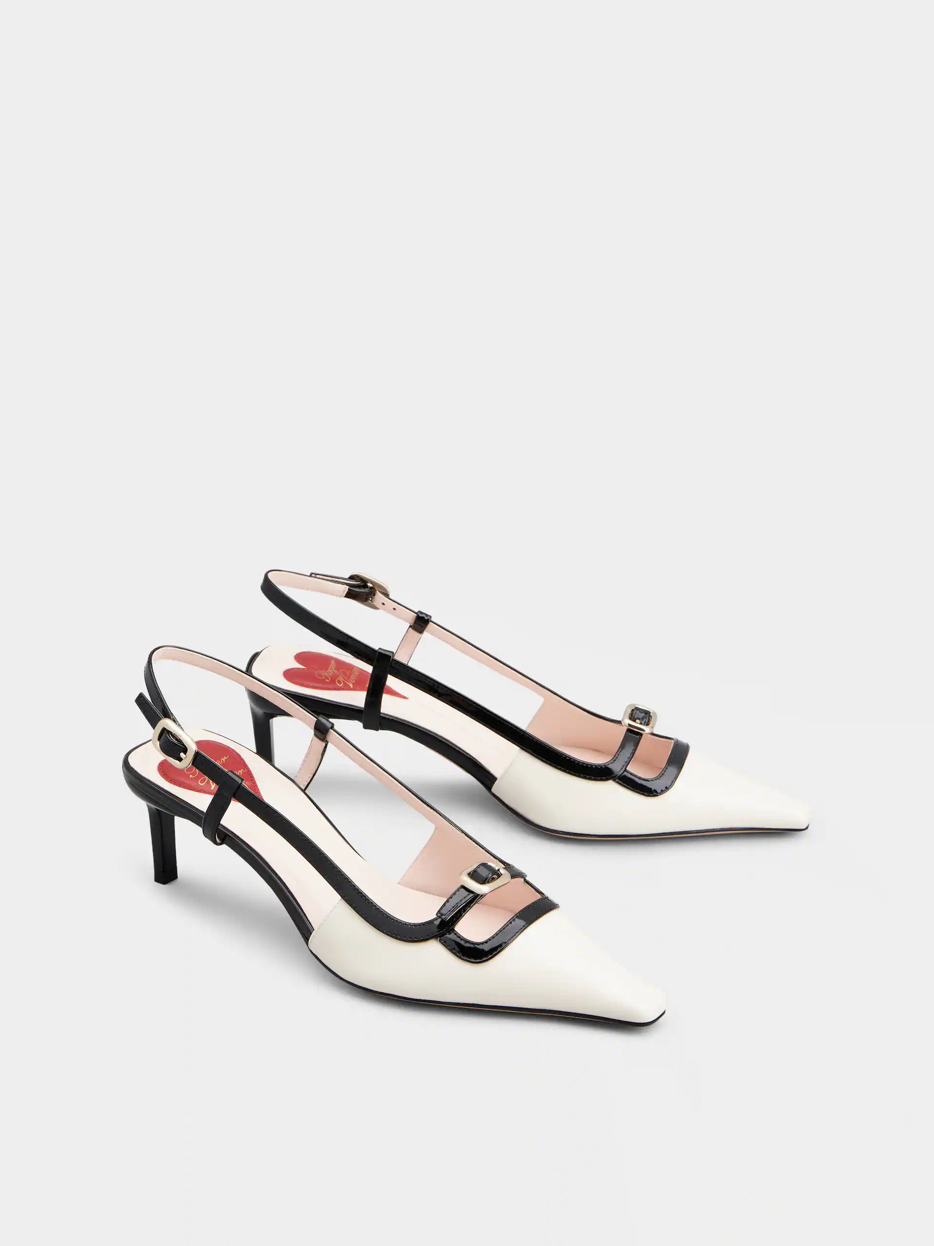Viv’ Canard Slingback Pumps in Patent Leather | Roger Vivier US