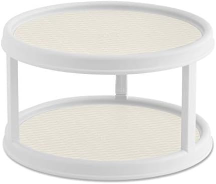 Copco Non-Skid 2 Tier Turntable, 12 inch, Cream | Amazon (US)
