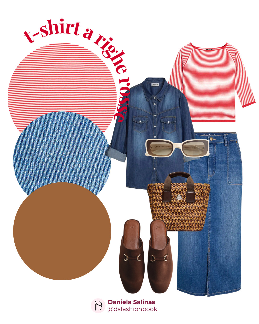 Le t‑shirt a righe rosse sono un classico intramontabile che aggiunge carattere, freschezza e un tocco French chic a qualsiasi look.
In questo carosello trovi 5 proposte pensate per mostrarti come questo capo iconico possa trasformarsi in outfit versatili, contemporanei e perfetti per la primavera.

✨ Dal look casual raffinato alle combinazioni più eleganti: le righe rosse diventano il dettaglio che fa la differenza. 

 #LTKitalia #LTKeurope #LTKspring