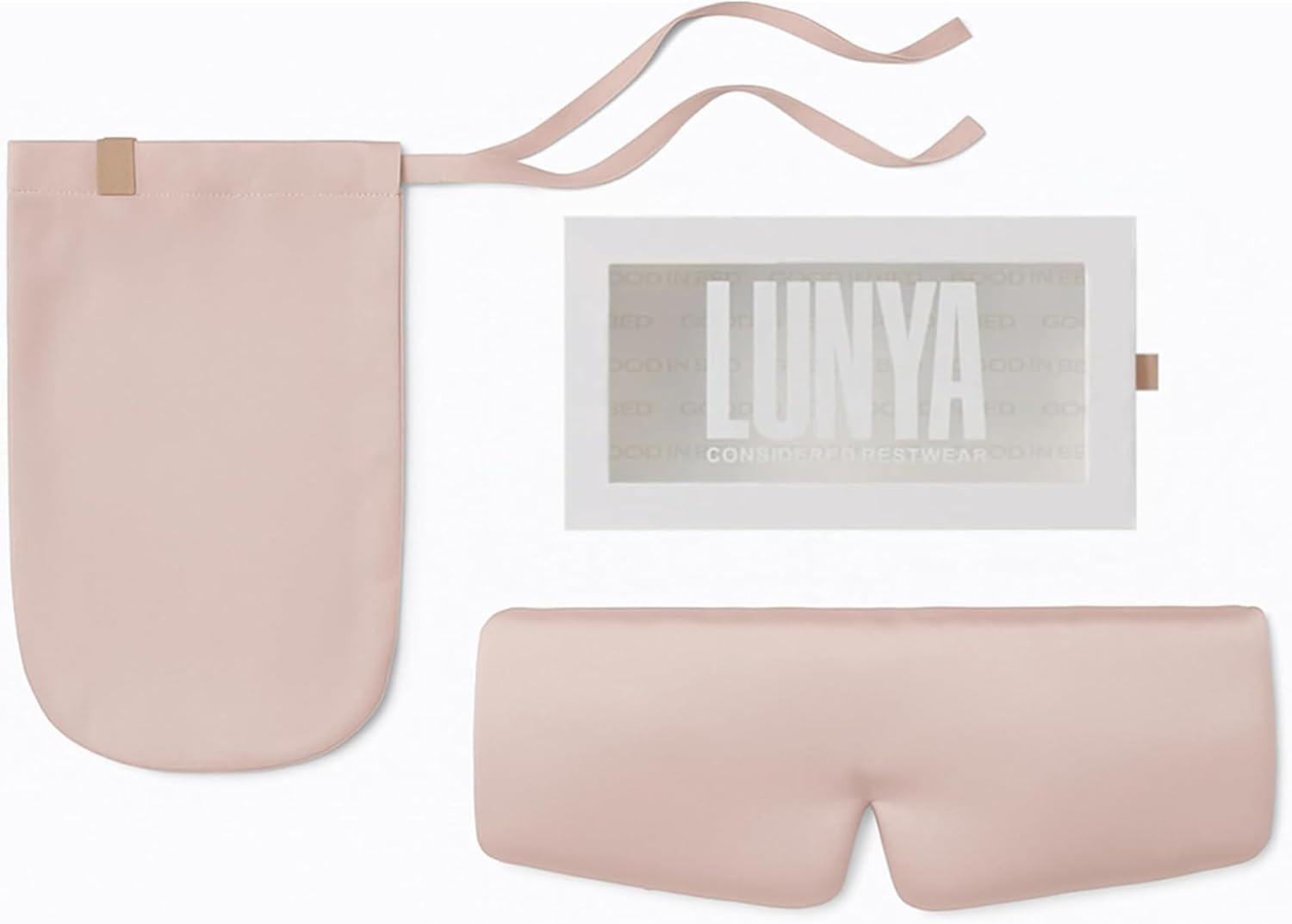 Lunya Washable Silk Sleeping Mask – Thermoregulating Mulberry Silk, Light Blocking and Comforta... | Amazon (US)