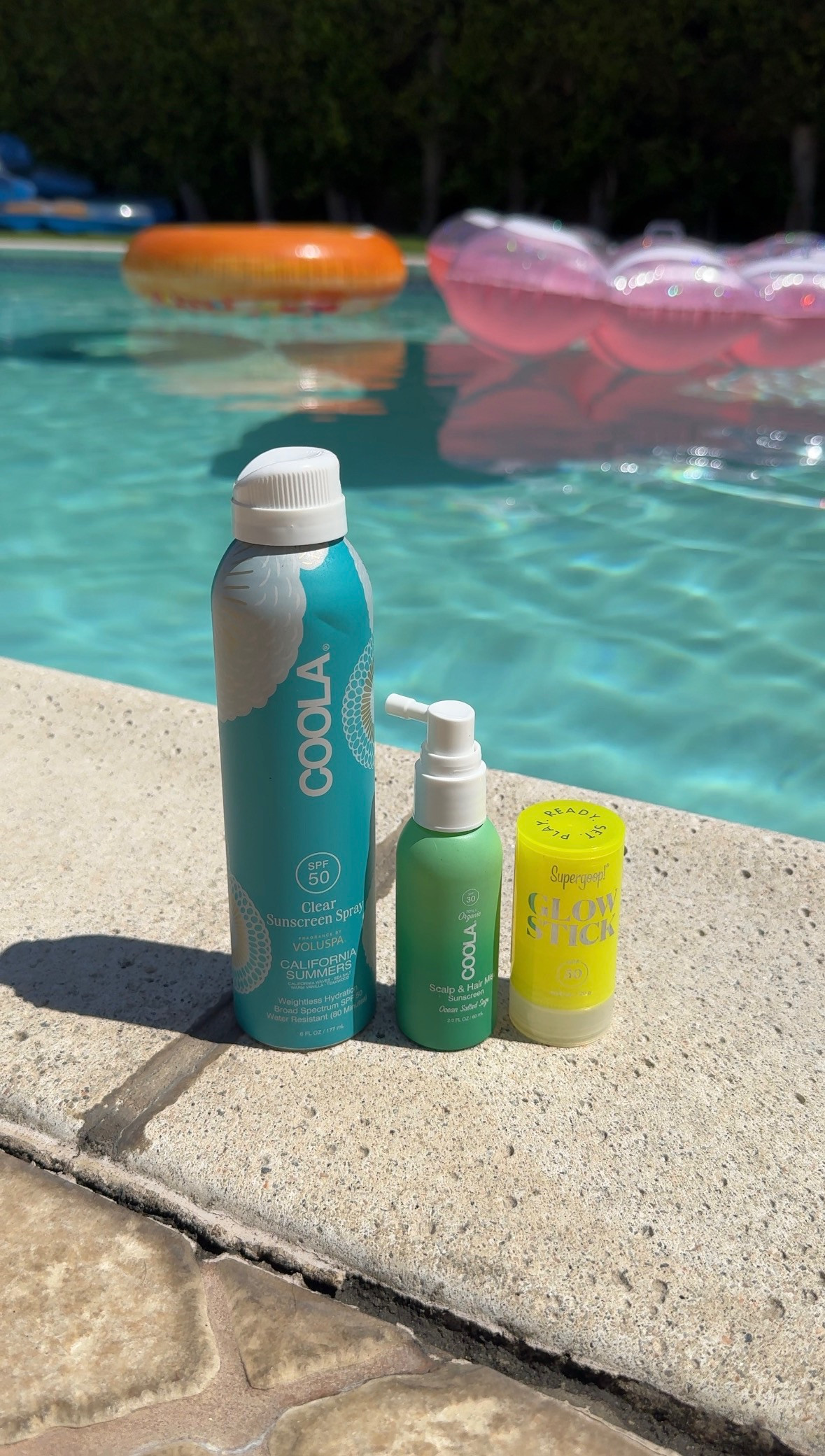 Sunscreen I use for the kids and us! Scalp sunscreen, face stick and spray💛🩵




SPF, skin care, self care, coola, supergoop, mom life, kids, must haves, summer essentials, shelli enright, stylenright 

 #LTKSeasonal #LTKSwim #LTKBeauty