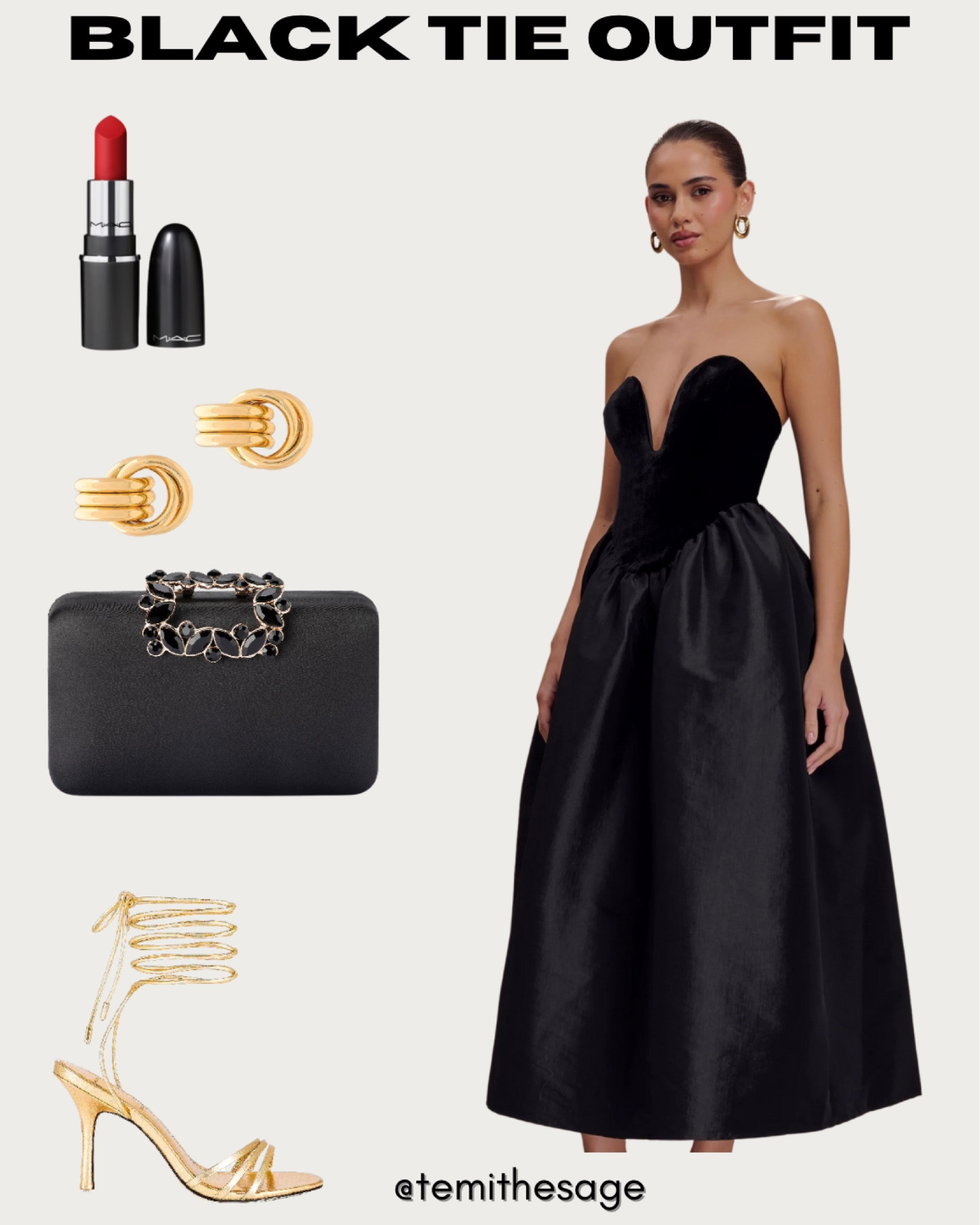 Holiday Outfit
What to wear for Black tie parties, weddings or holiday parties!

#LTKStyleTip #LTKHoliday #LTKSeasonal