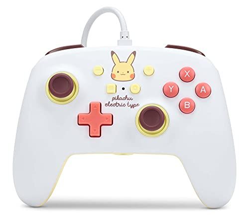 PowerA Enhanced Wired Controller for Nintendo Switch - Pikachu Electric Type | Amazon (US)