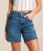 501 Mid-Thigh Short | Buckle