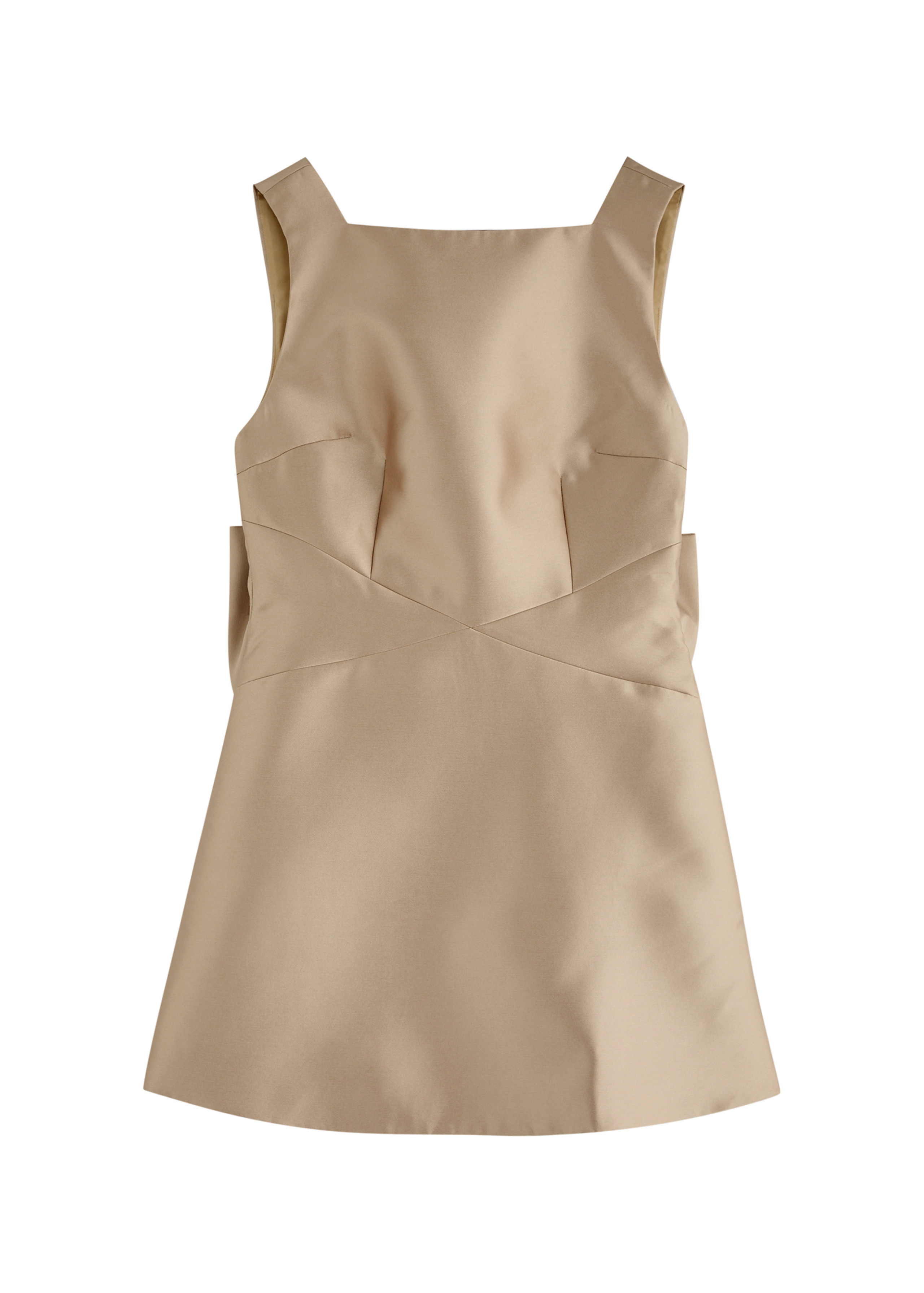 Ultimate Muse Bow satin mini dress | Harvey Nichols