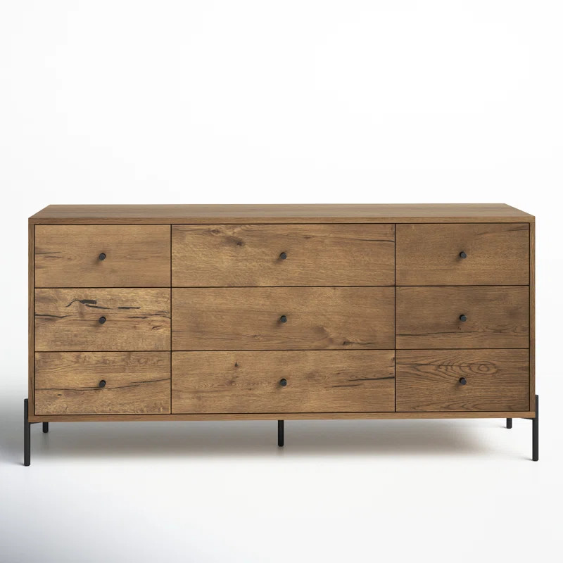 Pomeline 9 - Drawer Double Dresser | Wayfair North America