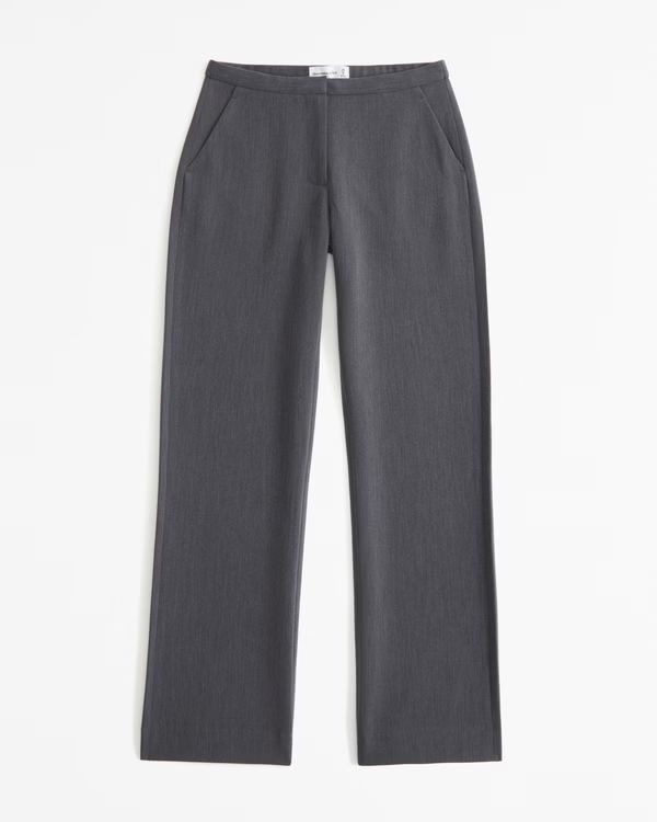 Low Rise Tailored Boot Pant | Abercrombie & Fitch (US)