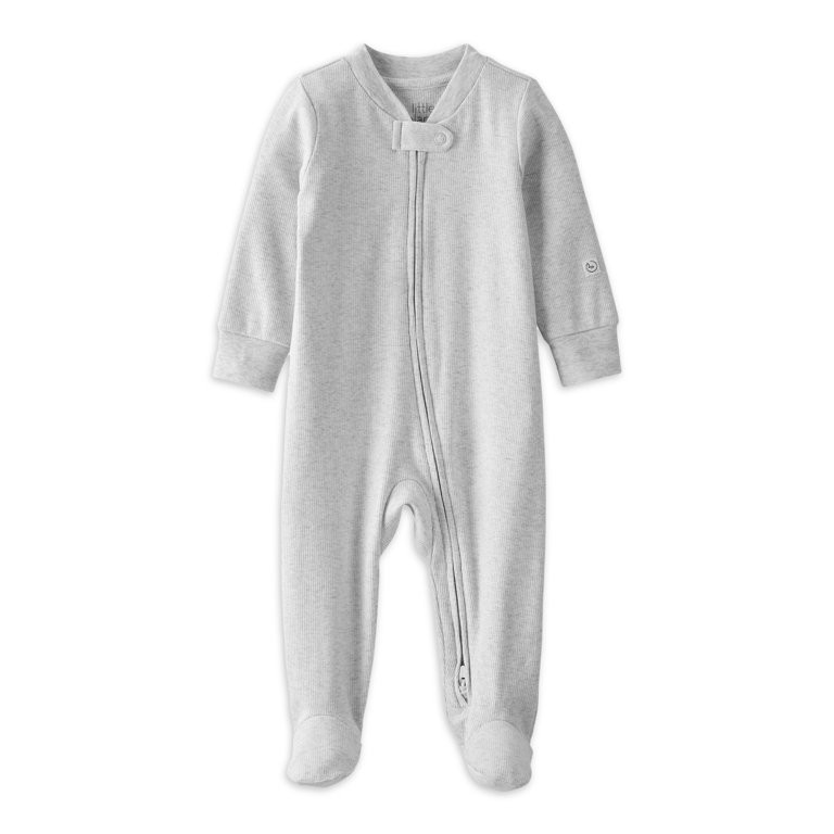 Little Planet by Carter's Baby Neutral Organic Long Sleeve Zip Up Sleep 'N Play Newborn-9 Months | Walmart (US)