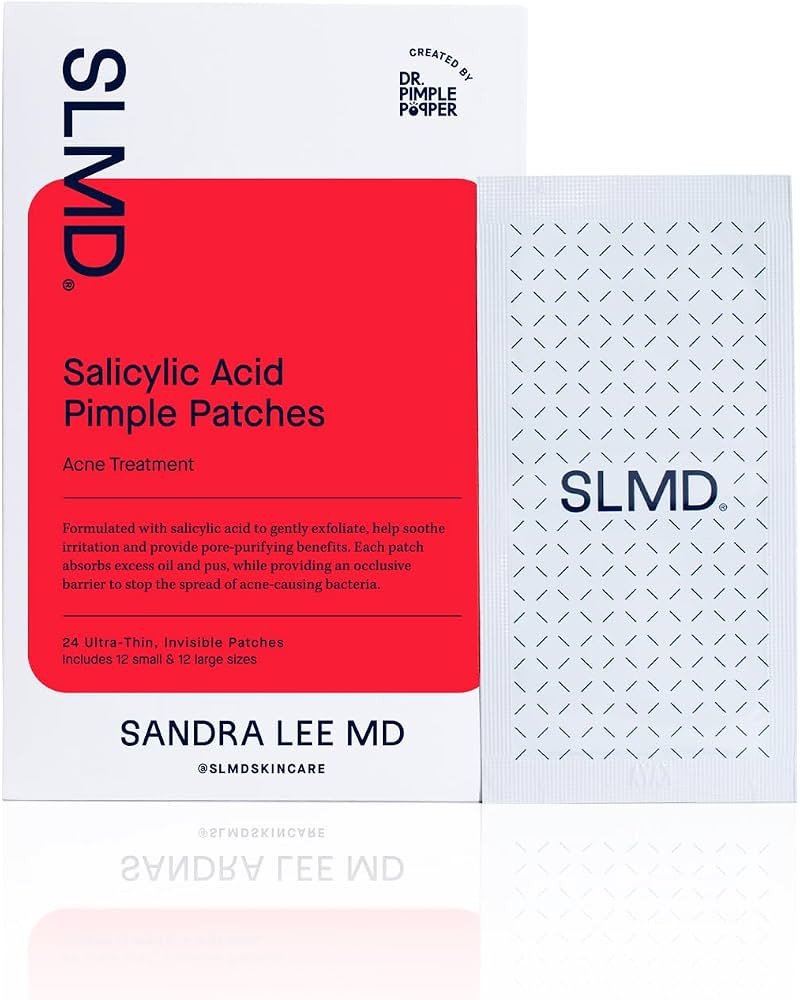 SLMD by Dr. Pimple Popper Salicylic Acid Pimple Patches - Treat Acne and Improve the Appearance o... | Amazon (US)