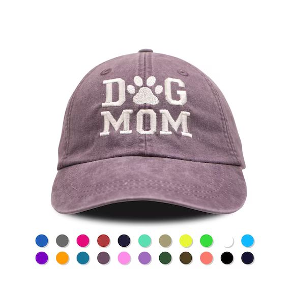Dog Mom, Dog Mom Hat, Dog Mom Cap, Dog Mom Baseball Hat, Mom Hat, Pet Hat, Dog Hat | Etsy (US)
