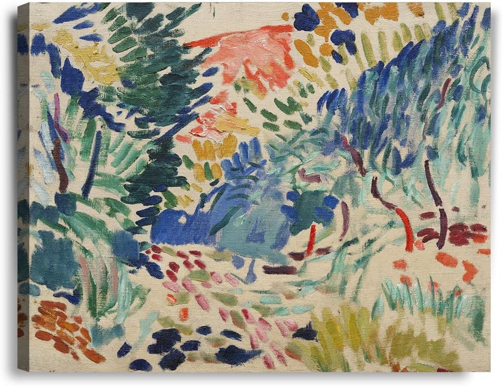 IPIC - In Landscape at Collioure by Henri Matisse, Classic World Famous Painting Giclee Print on ... | Amazon (US)