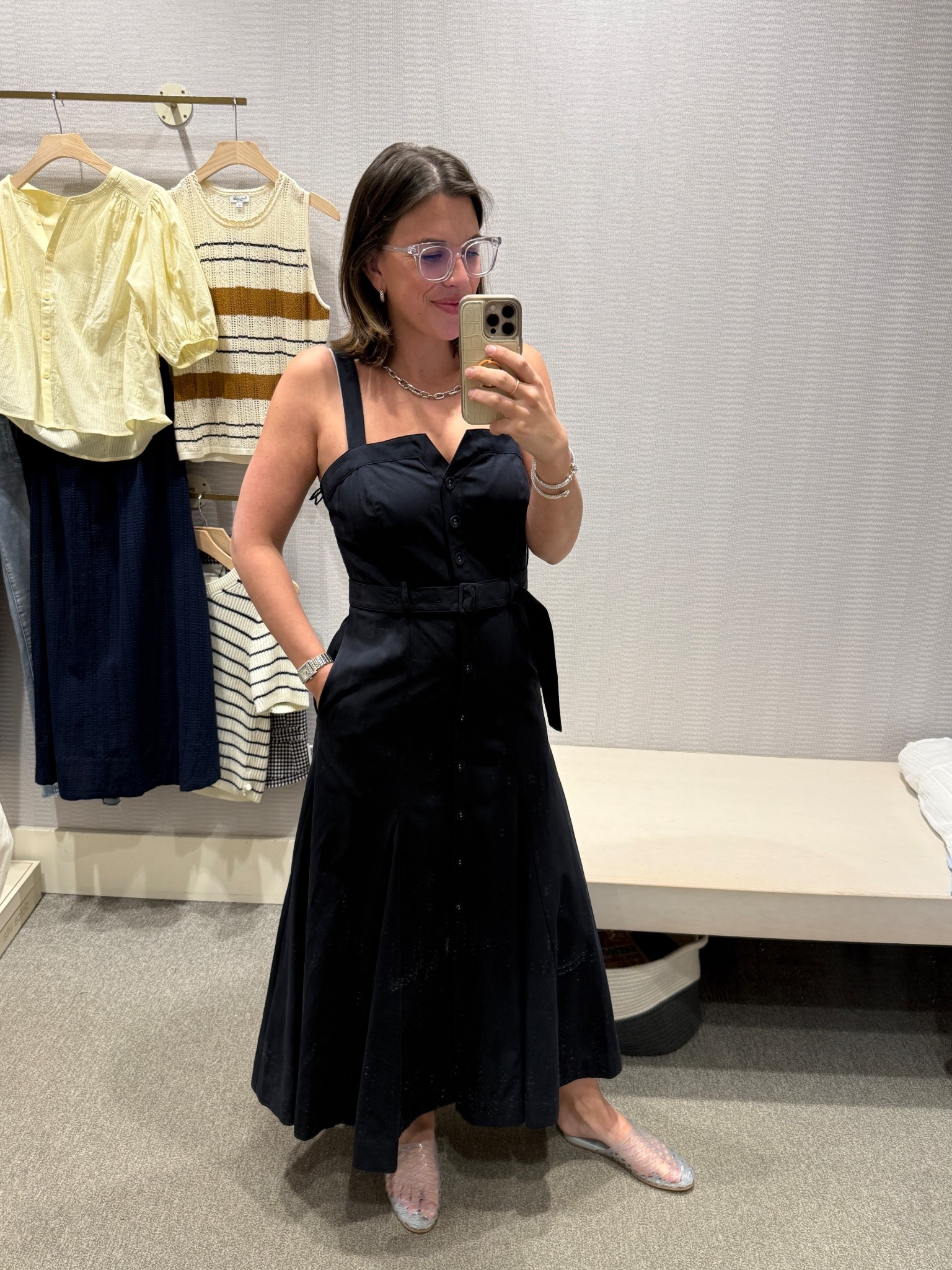 The most stunning trench style dress for spring or even work with a light jacket  

#LTKSeasonal #LTKWorkwear #LTKootd