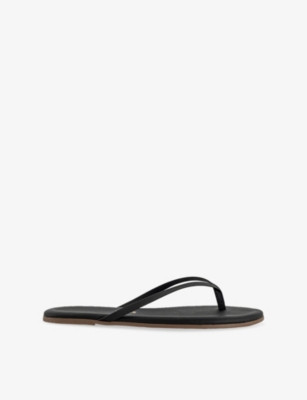 Lily Liners Leather Flip-Flops | Selfridges