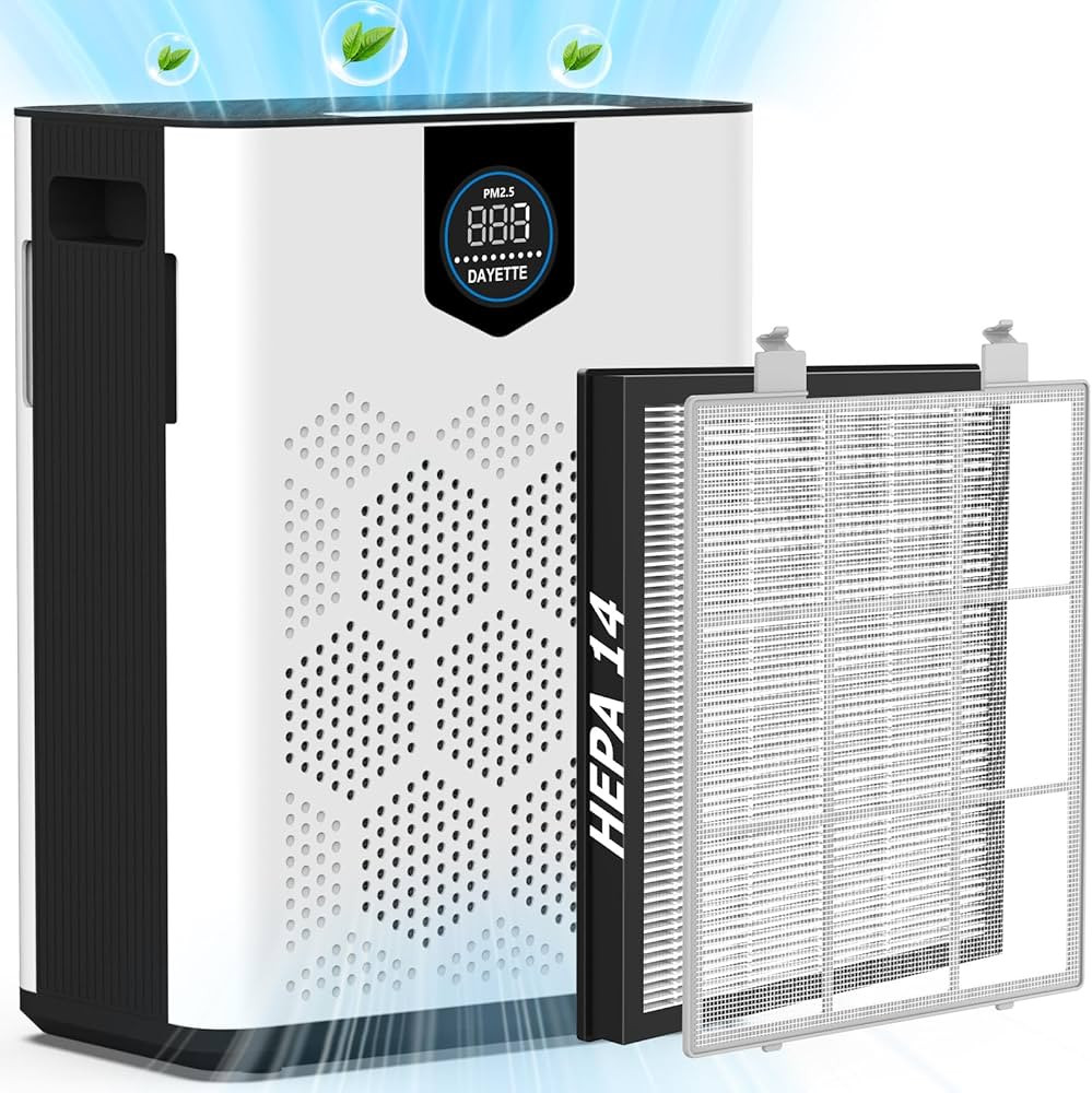 Air Purifiers for Home Large Room, H14 Hepa filter with Washable PreFilters, Air Purifiers for Ro... | Amazon (US)