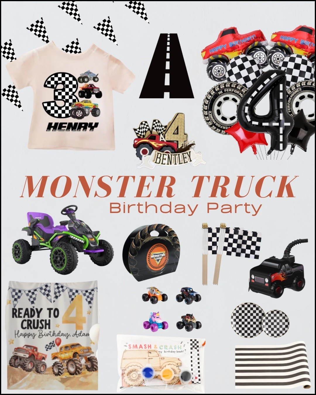 Monster truck kids birthday party 🏁

#monstertruckbirthdayparty #monstertruck #toddlerbirthday #boybirthday #kidsbirthday

#LTKParties #LTKKids #LTKBaby