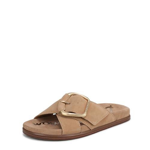 Sam Edelman Women's Darla Slide Sandal, Cyprus Tan, 8.5 | Amazon (US)