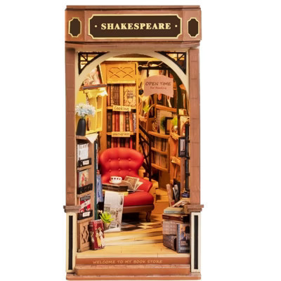 DIY 3D Book Nook Kit - Bookstore 194 pcs | Target