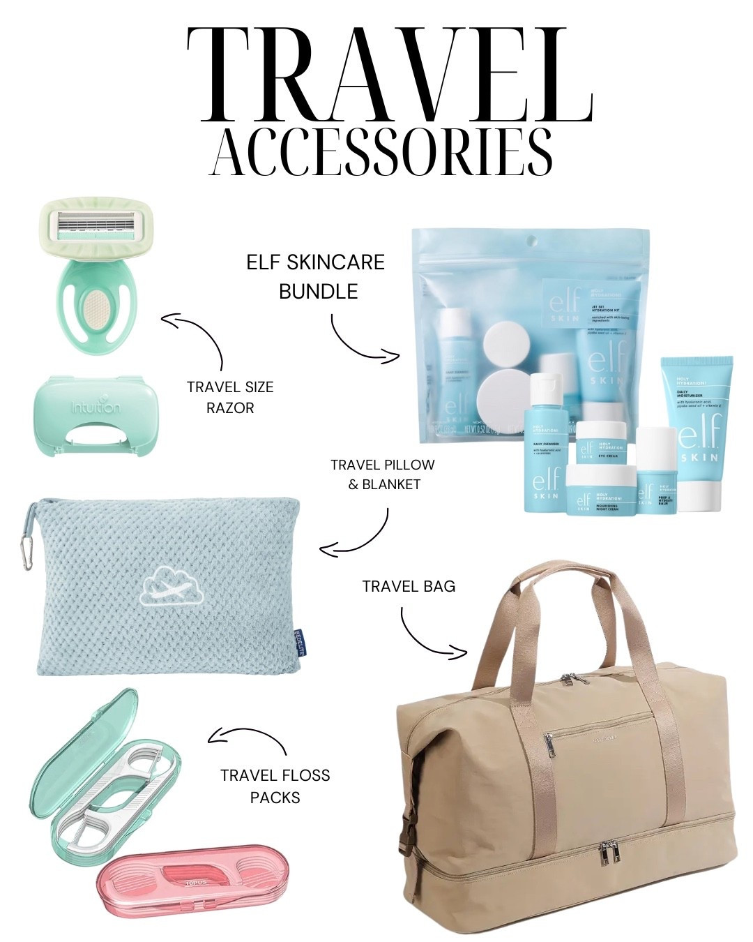 ✈️ Travel accessories ✈️
Smart, practical accessories that make travel smoother, easier, and way more organized 🤍
#travelaccessories #travelmusthaves #ltktravel #airportessentials #packinghacks


#LTKBeauty #LTKTravel