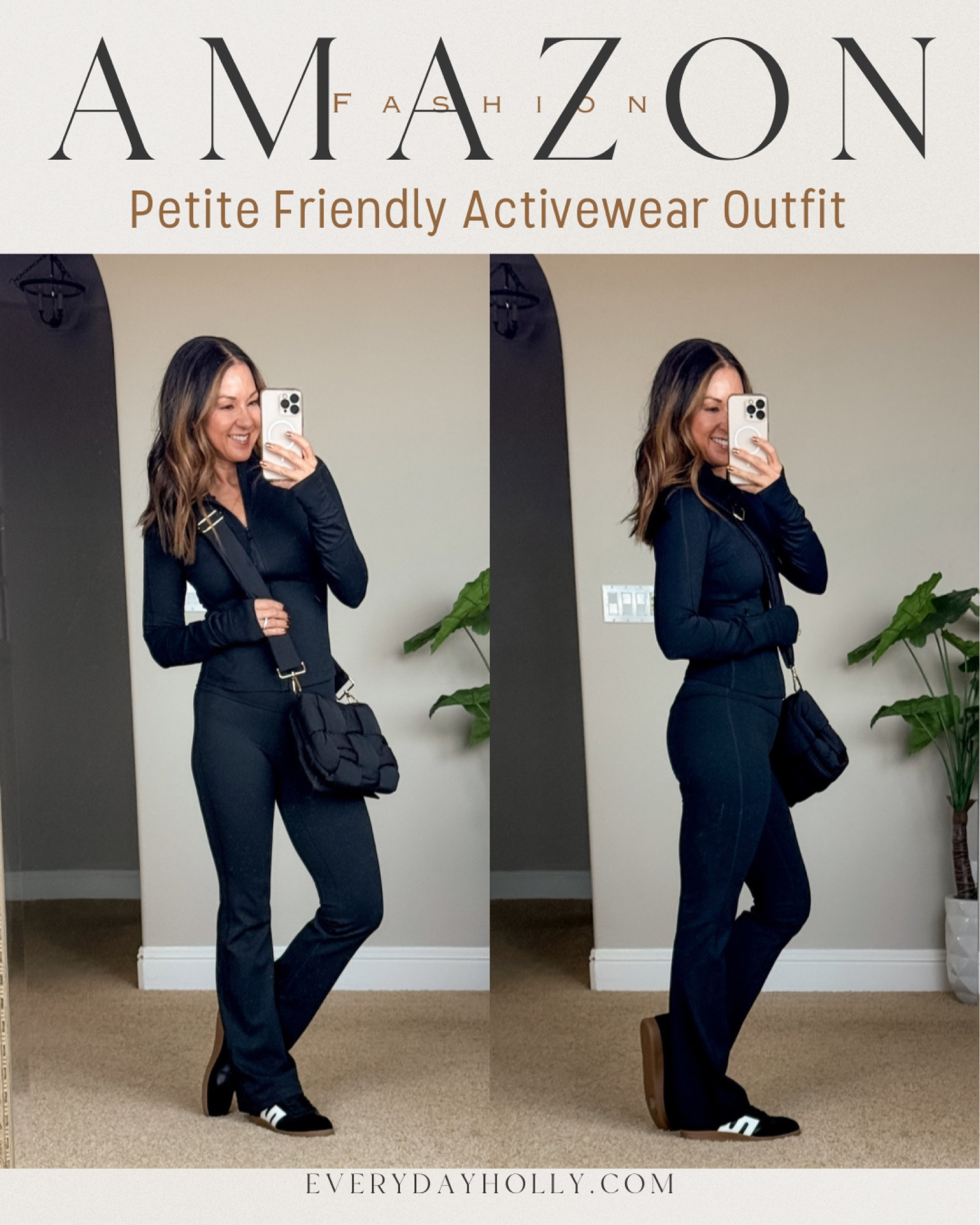 💥sale alert!! Amazon Petite friendly bootcut yoga pants come in 11 color options, XXS-XL, amazing reviews! Perfect for fall, every day, weekends, yoga,  kids sports, walking, hiking, travel… Slim fit zip up jacket with thumbholes and zipper pockets, cropped oversized hoodie pullover. 
For reference: I’m 5’1”, 109lbs.
Wearing an XS in everything
Sneakers TTS

Activewear, athleisure, petite over 50 fashion, 

#LTKFitness #LTKSaleAlert #LTKActive