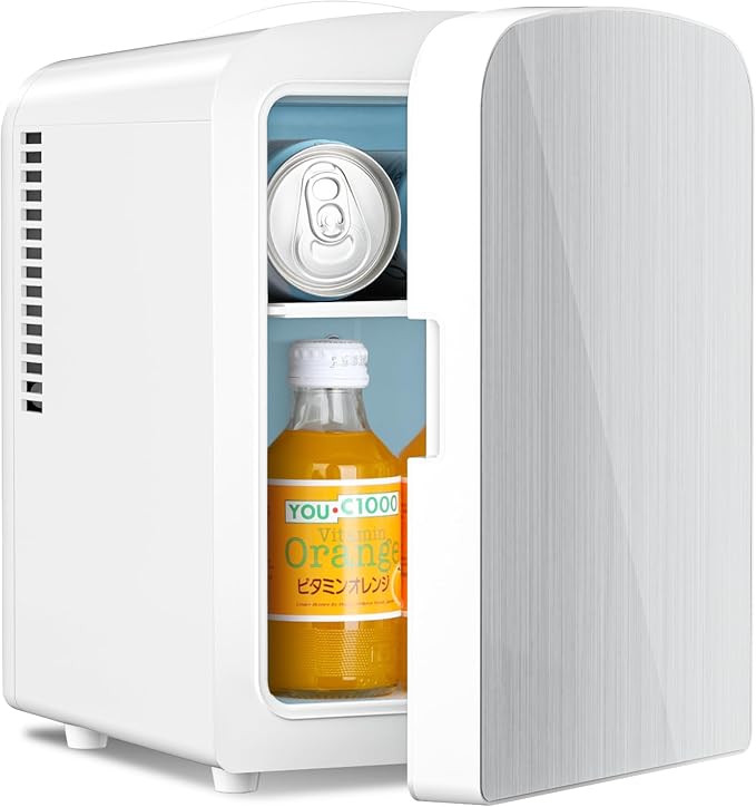 Antarctic Star Compact Refrigerator, Portable Mini Fridge, Skin Care 4L Capacity/6 Cans, for Bedr... | Amazon (US)