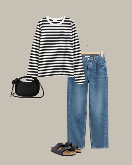 Today’s outfit
My striped top is old H&M so I’ve linked similar
25 in the & other stories blue jeans 
Ganni mini knot bag
Birkenstock sandals
Bottega sunnies

Everyday outfit, simple outfit, wardrobe staples 

#LTKuk #LTKeurope #LTKspring