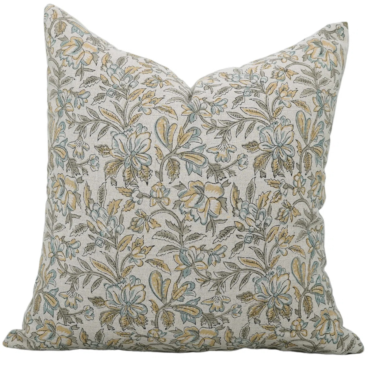 Floral Cotton Indoor/Outdoor Pillow Cover | Wayfair North America