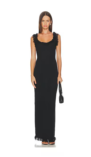 Skyler Maxi Dress in Black | Revolve Clothing (Global)