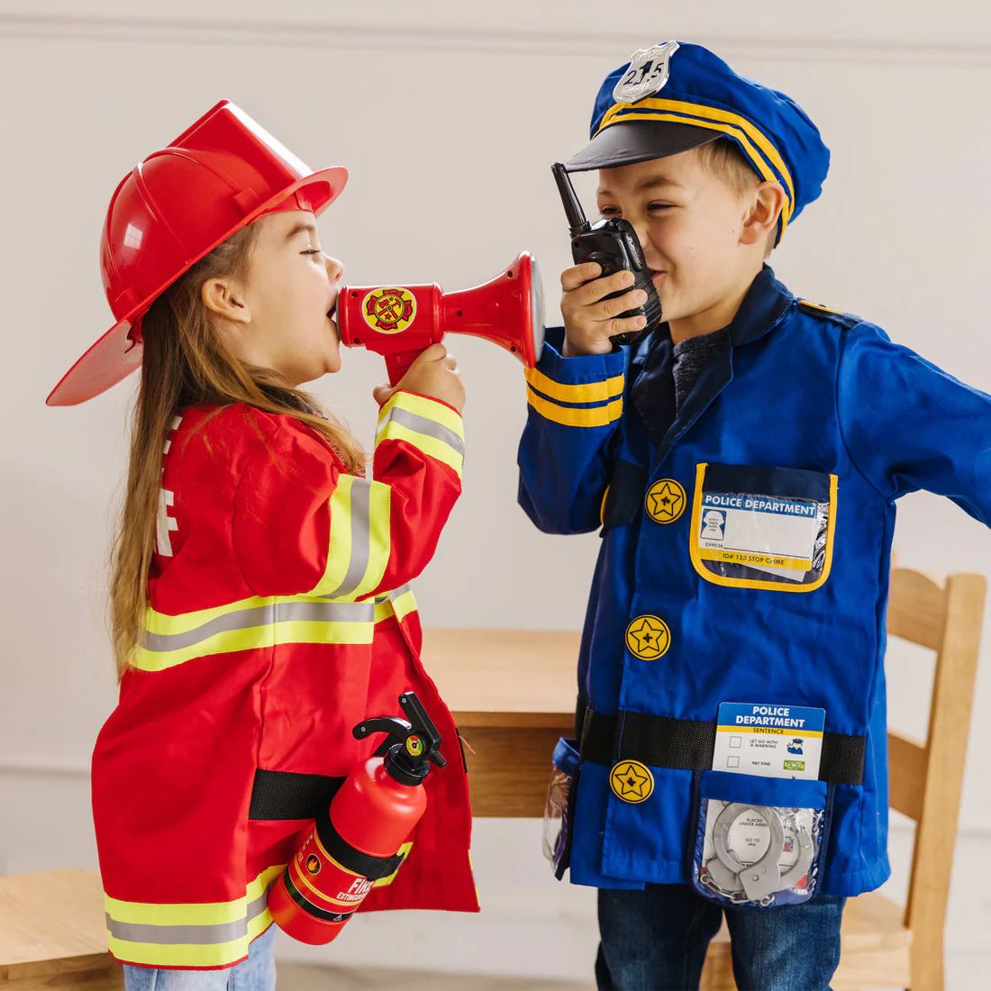 Fire Chief Role Play Costume Set | Melissa and Doug