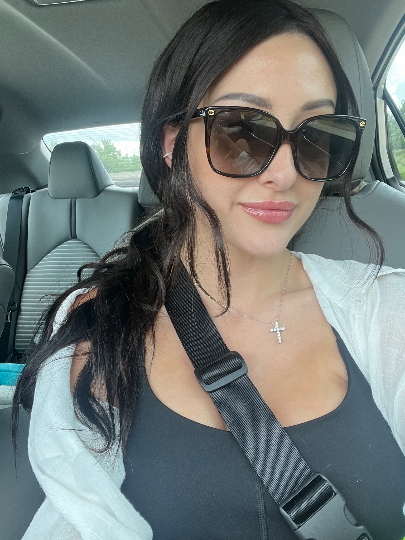 These Gucci sunglasses are my summer staple ♥️ #summerstyle #sunnies 

#LTKBeauty #LTKStyleTip