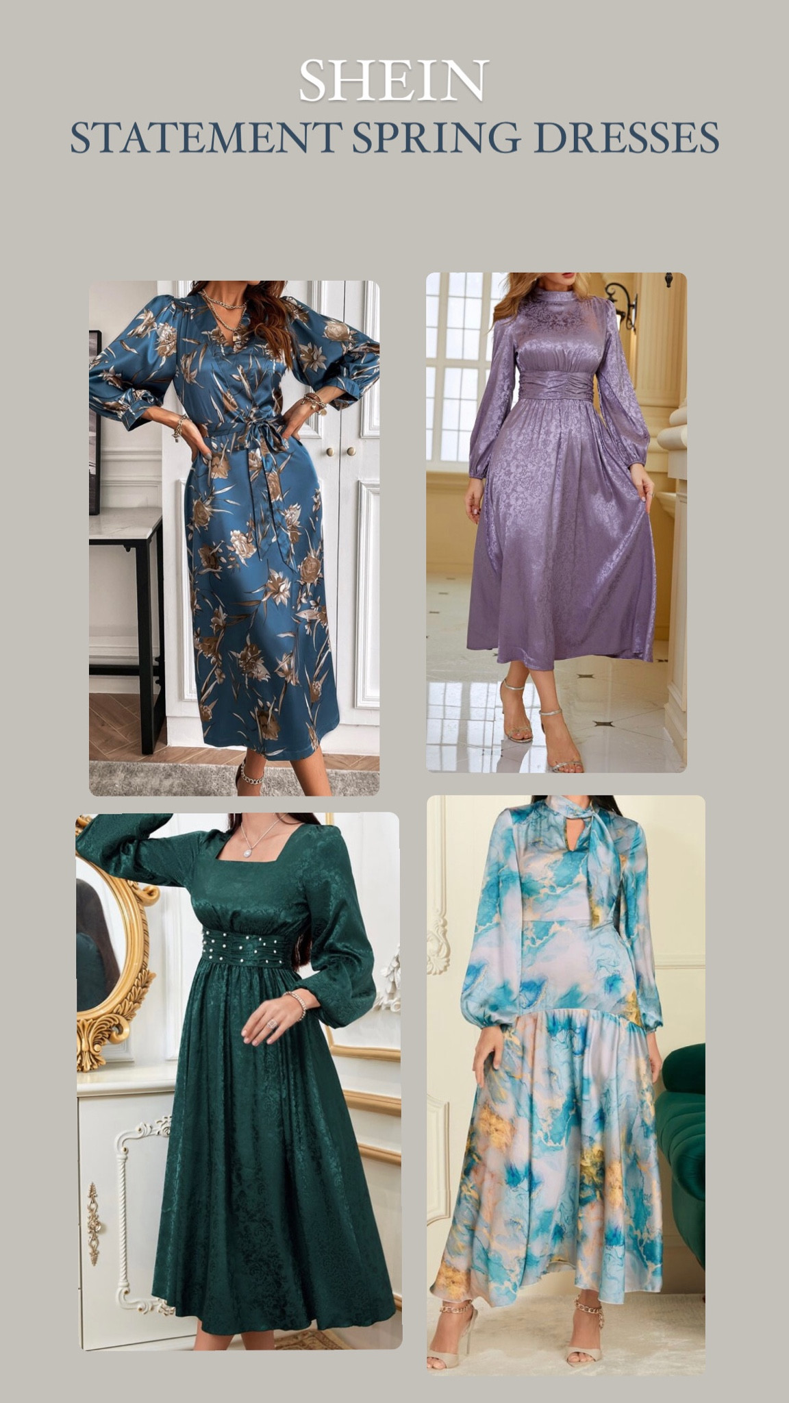 Statement dresses for spring & summer!!!

#LTKunder50 #LTKSeasonal #LTKstyletip