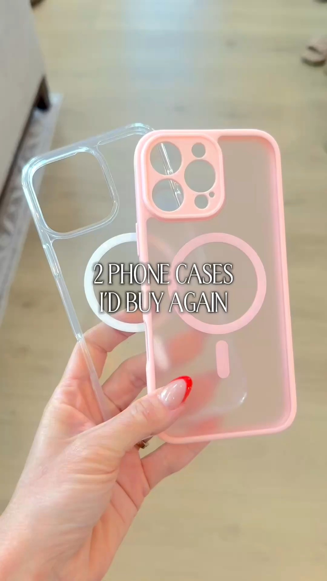 A good phone case is non-negotiable, and these two have quickly become favorites!

Both offer great protection, strong magnetic charging, and keep my phone looking cute while surviving everyday mom life.

If you’re looking for a new phone case, these are definitely worth checking out! Which style would you choose? 👇🤍

#PhoneCase #AmazonFinds #TechFinds #MomFavorites #AmazonMustHaves #MagSafe #iPhoneAccessories #EverydayEssentials #AmazonInfluencer #MobileAccessories