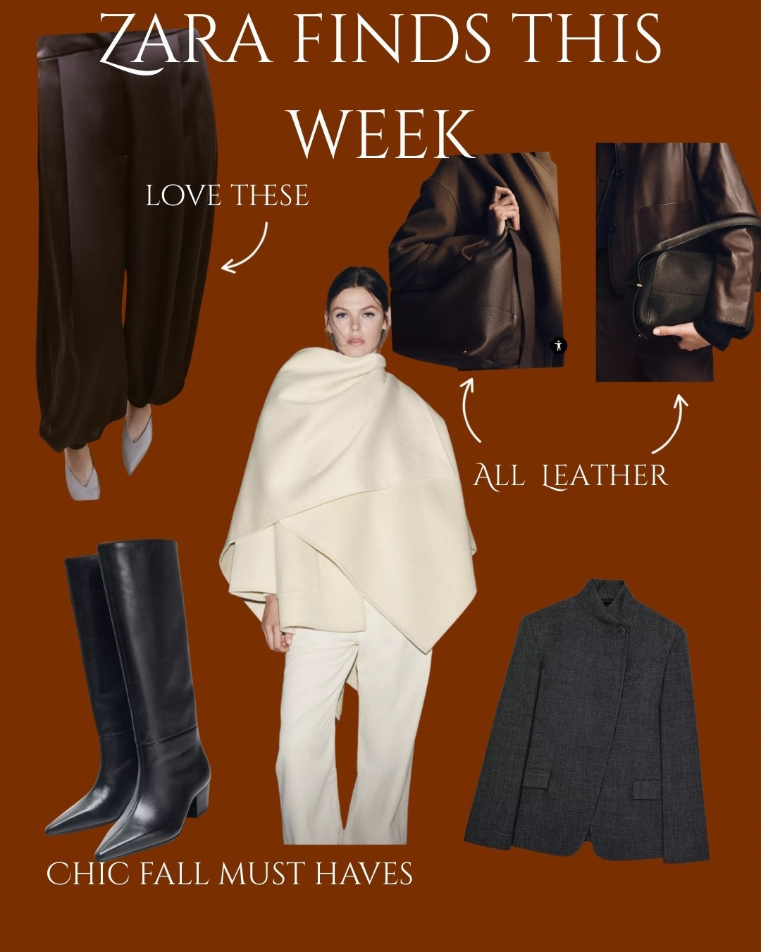 Chic fall must haves from #zara

#LTKSeasonal #LTKU #LTKStyleTip