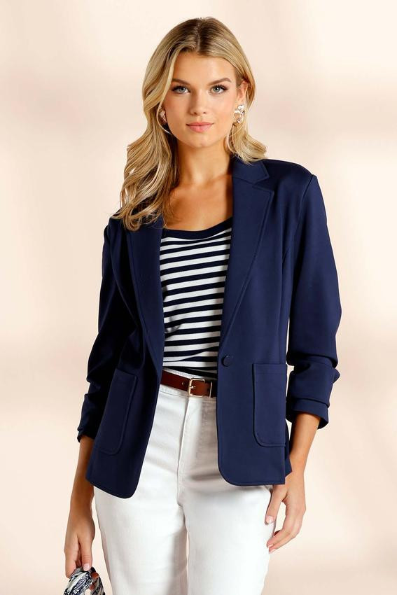 Classic Ponte Blazer | Cato Fashions