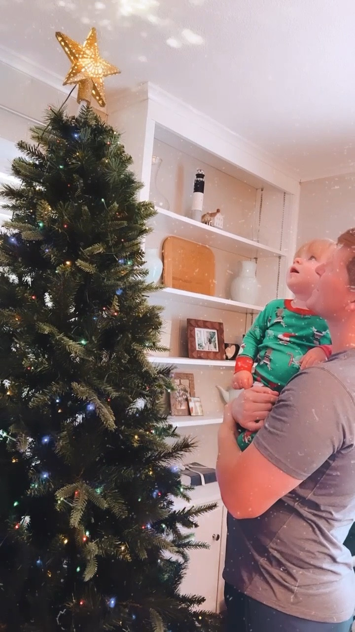 the way Judson looks at the Christmas tree 🥹 - can’t wait to experience the magic and wonder  of the season through his eyes again this year 🎄✨🫶🏽

#LTKHoliday #LTKhome #LTKSeasonal
