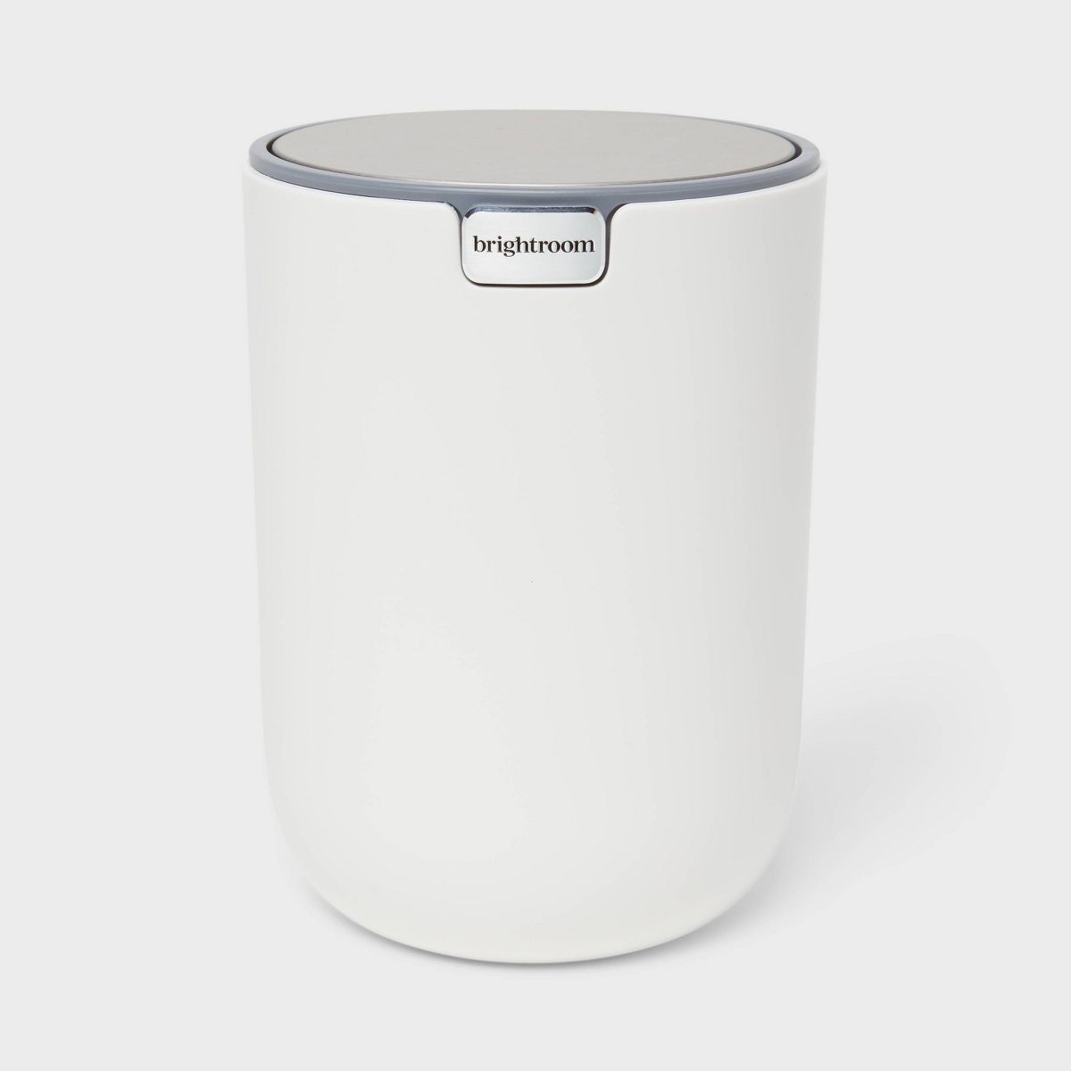 Small Stainless Desktop Wastebasket White - Brightroom™ | Target