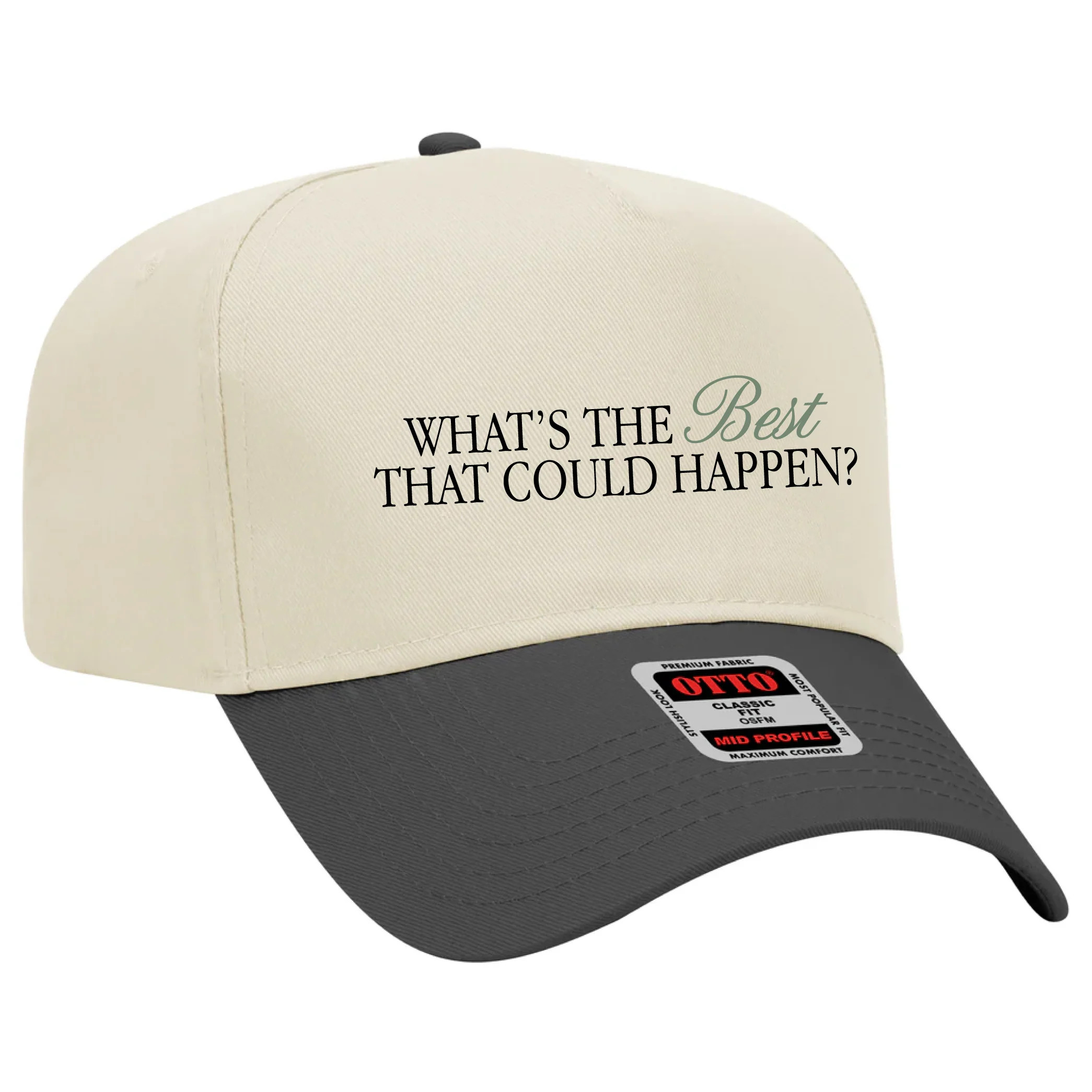 What's The Best That Could Happen Trucker Hat | Premonition Goods