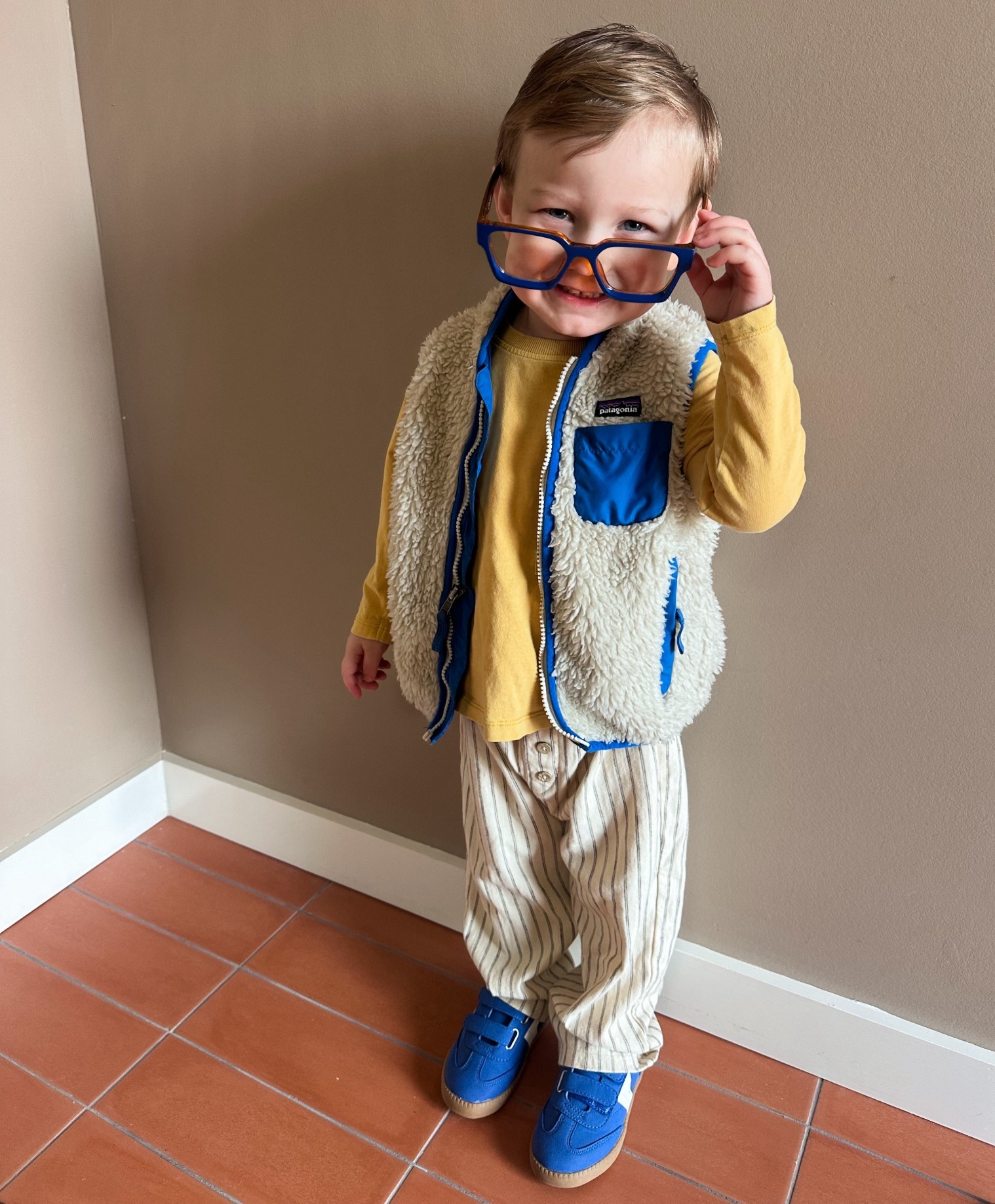 somebody stole mama’s blue light glasses 🥰