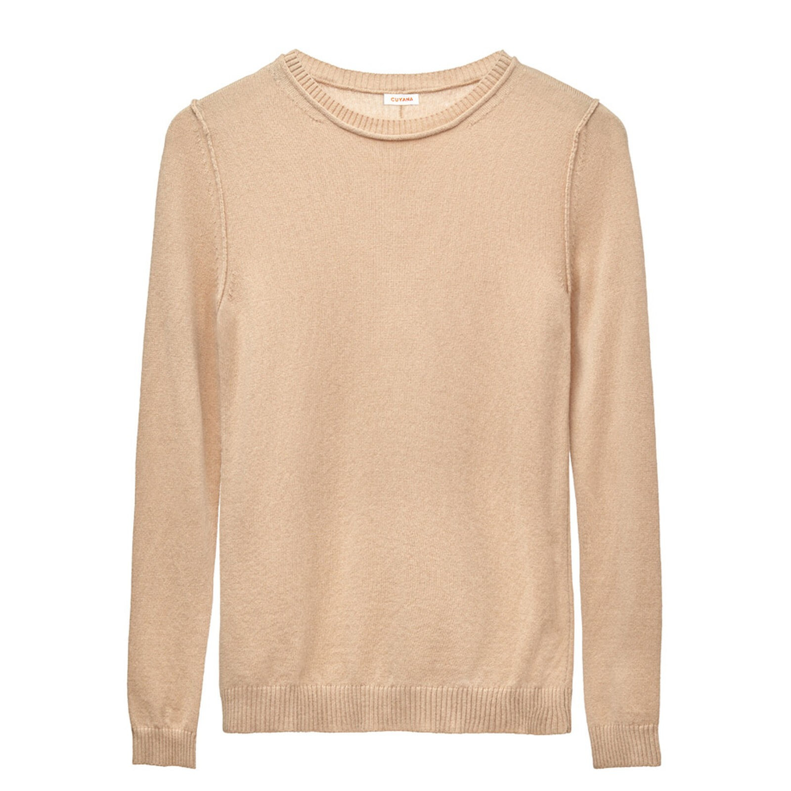 Wool Cashmere Slim Crewneck Sweater | Cuyana