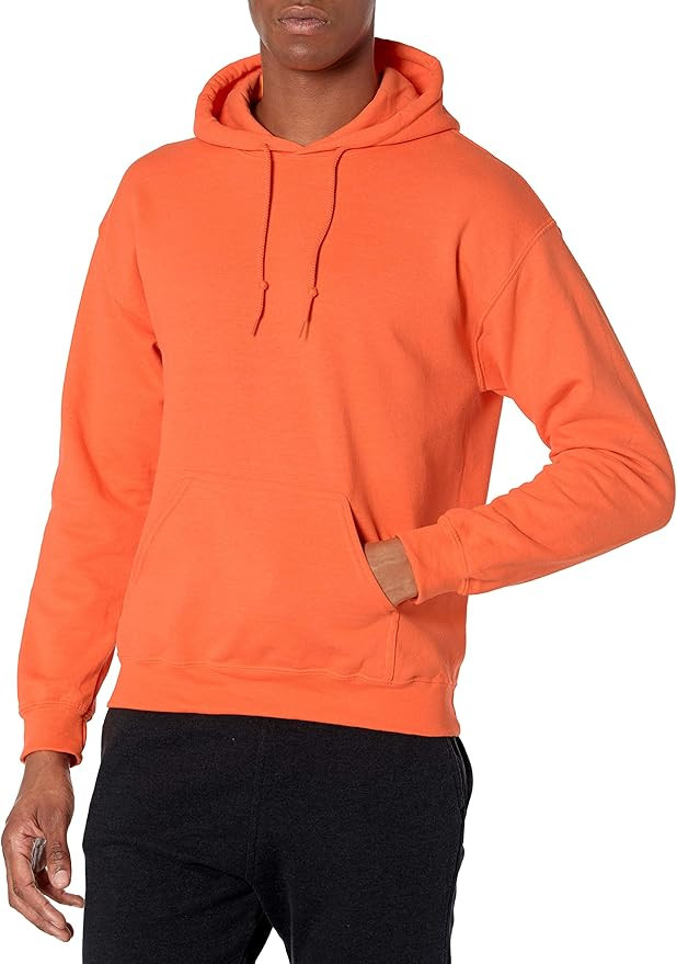 Gildan Men's Fleece Hooded Sweatshirt, Style G18500 | Amazon (US)