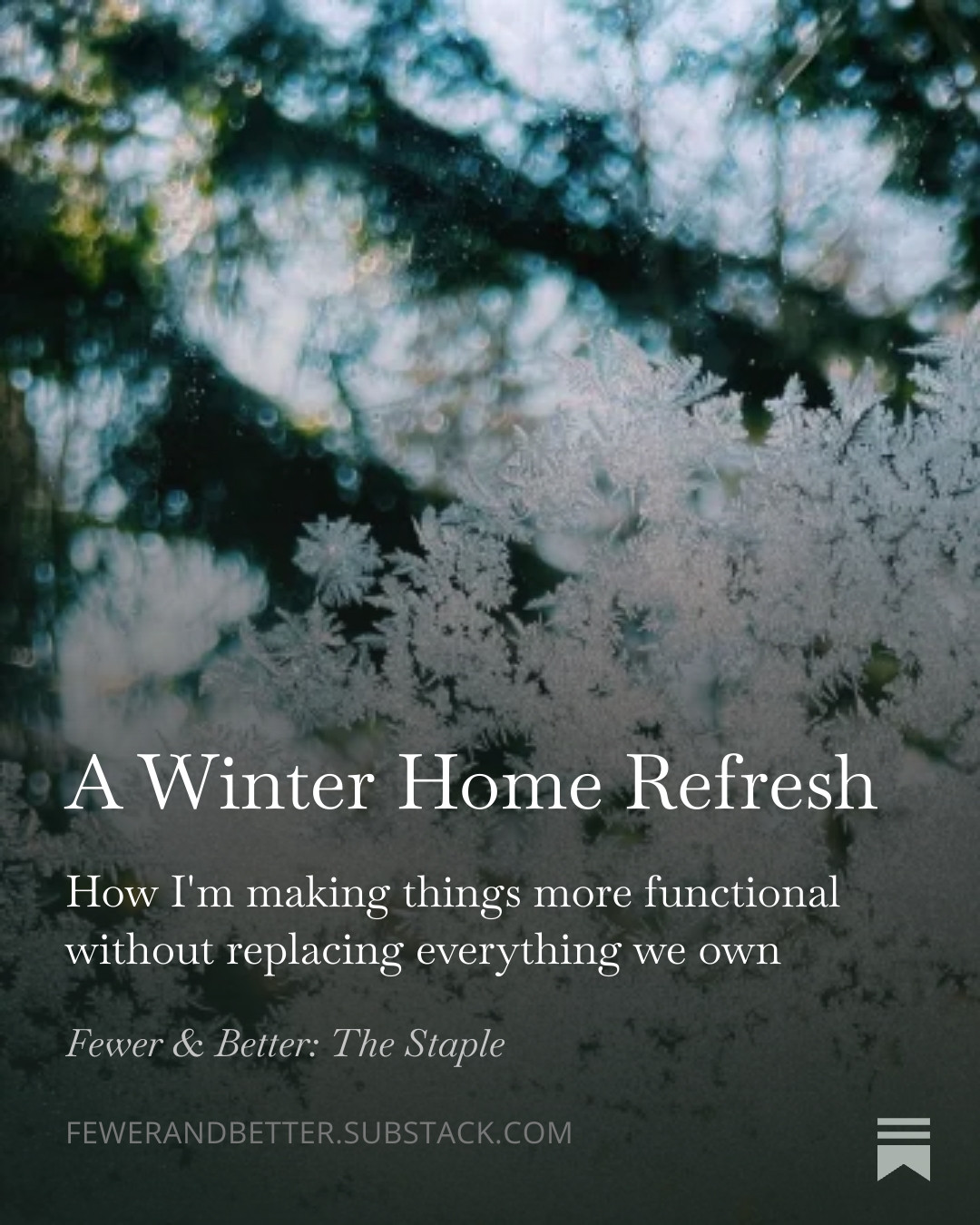 A Winter Home Refresh: Key pieces I'm eyeing without replacing everything we own! Find more on Substack: www.fewerandbetter.substack.com 

 

#LTKSeasonal #LTKHome
