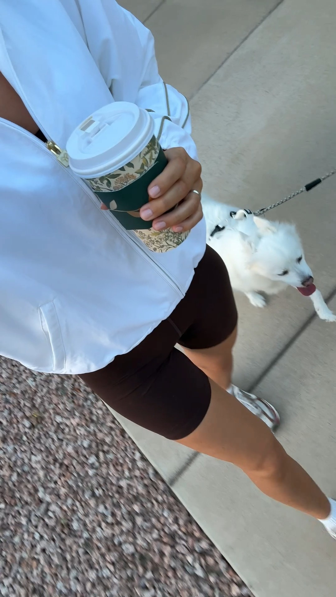 Morning walk outfit! I’m wearing a size small in everythingg