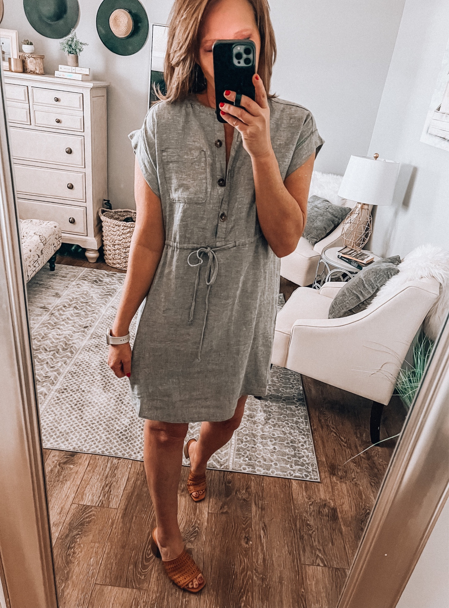 I love the look of this dress! Can’t wait to wear it today in 80 degree weather❤️❤️❤️Fits TTS, more colors available! 

Walmart fashion, Walmart finds, Walmart, dresses, spring outfits, spring dresses, Time and Tru, workwear 

#LTKstyletip #LTKsalealert #LTKunder50