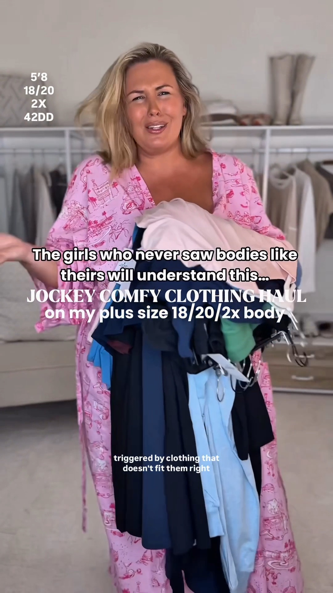 Jockey haul! Wearing a 2X in everything! Plus size, outfit inspo, comfy casual, apron belly, mom life

#LTKMidsize #LTKPlusSize #LTKSeasonal