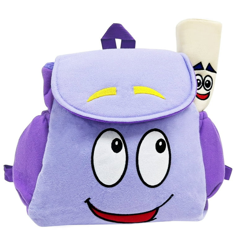 Dora Explorer Backpack, 9.5 Inches Explorer Backpack With Map, Plush Backpack Suitable for Backpa... | Walmart (US)
