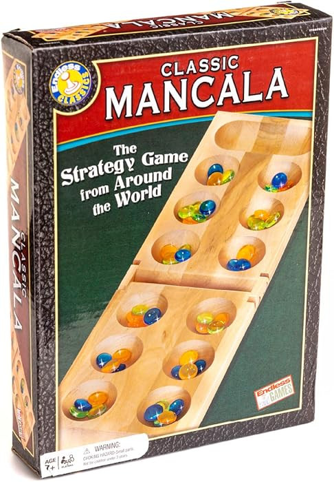 Classic Mancala - Fun Board Game for Friends and Family - Timeless Strategy Game | Amazon (US)