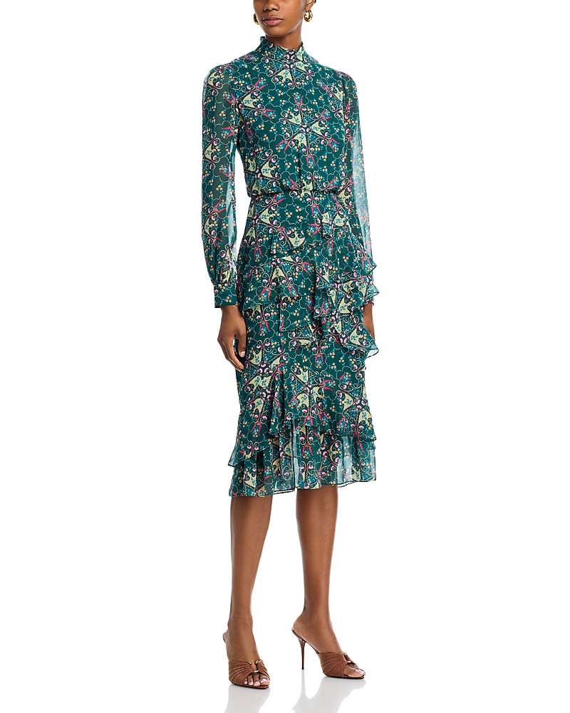 Saloni Isa Ruffled Dress | Bloomingdale's (US)
