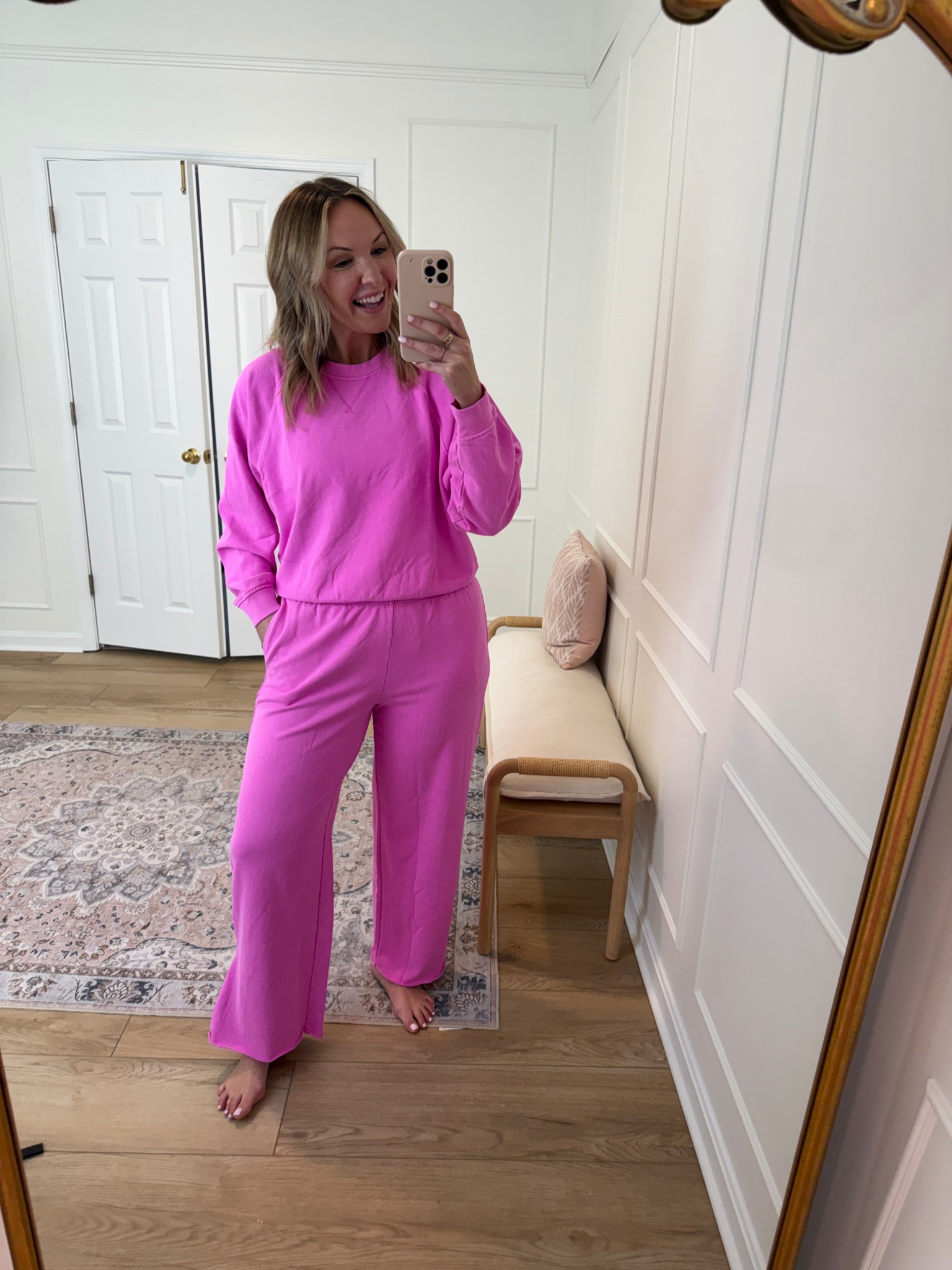 Pink set! - lounge set travel set 

#LTKTravel #LTKMidsize #LTKSeasonal