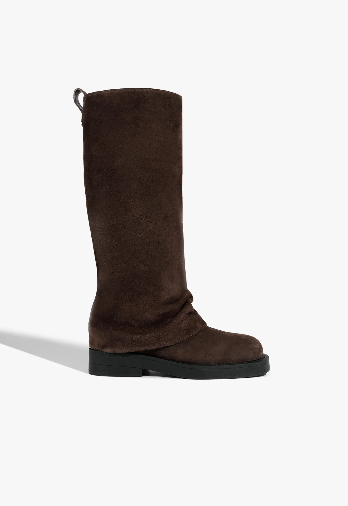 Brown Suede Boot Keira | SCHUTZ | Schutz (US)