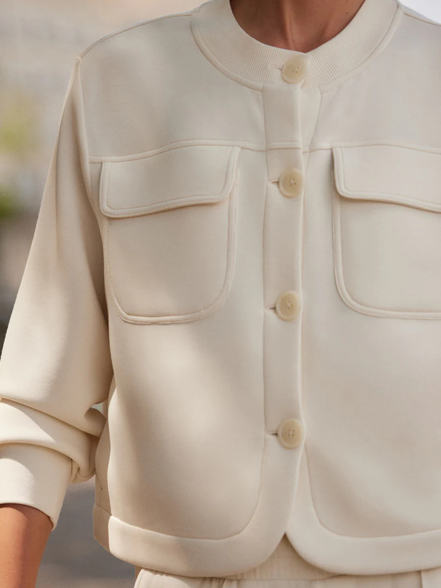 Hartwell Button Through Sweat | Varley US | Varley US